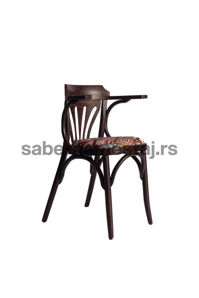 CHAIR BISTRO LEPEZA UPHOLSTERED	